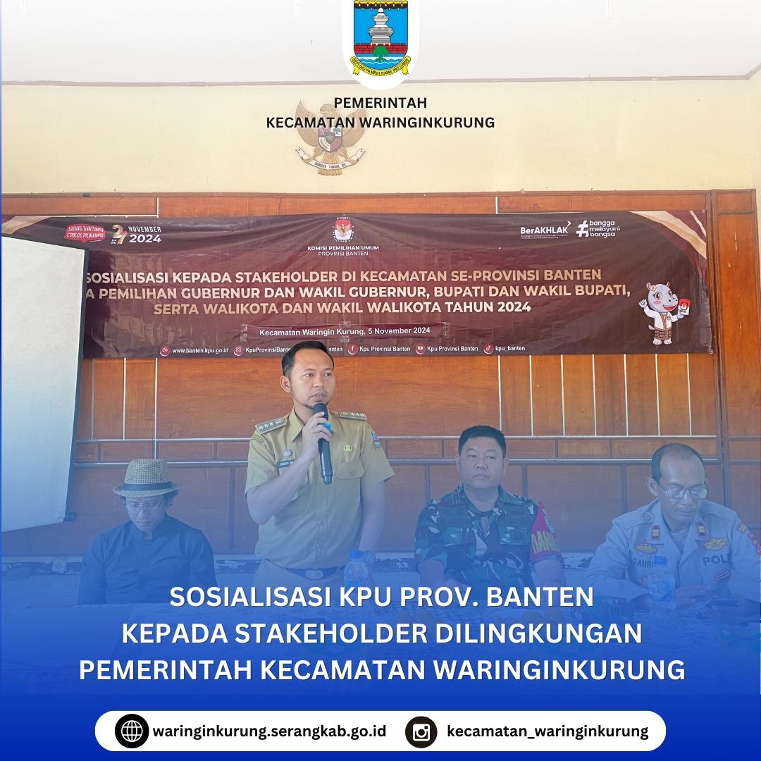 kpu-provinsi-banten-bersama-pemerintah-kecamatan-waringinkurung-gelar-sosialisasi-pilkada-serentak-tahun-2024